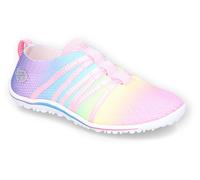 Slip-On Sneaker DOCKERS BY GERLI, Mädchen, Gr. 37, bunt (regenbogenfarben multi), Textil, Schuhe, Barfußsohle, Schnürschuh, Schlupfschuh mit Gummizug (53238958-37) regenbogenfarben multi