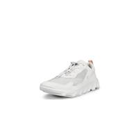 Slip-On Sneaker ECCO "ECCO MX W", Damen, Gr. 39, weiß, Lederimitat, Textil, Schuhe Slip-On Sneaker, Trekking Schuh, Slipper mit trittdämpfender Fluidform-Ausstattung (74460610-39)
