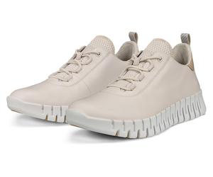 Slip-On Sneaker ECCO "GRUUV W", Damen, Gr. 36, beige, Leder, Schuhe Sneaker, Freizeitschuh, Halbschuh, Slipper mit ergonomischer Fluidform Sohle (38549635-36) beige