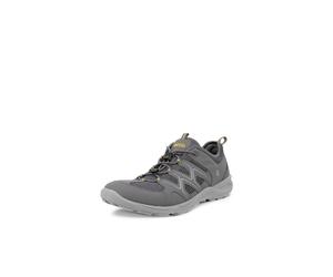 Slip-On Sneaker ECCO "TERRACRUISE LITE", Herren, Gr. 39, atmungsaktiv, grau (dunkelgrau), Synthetik, Textil, Schuhe, Freizeitschuh, Halbschuh, Schlupfschuh mit Softfußbett (13064464-39) dunkelgrau