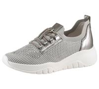 Gabor Slipper für Damen, silber, Gr. 42 EU / 8 UK