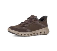 Slip-On Sneaker GABOR, Herren, Gr. 8,5 (42,5), braun, Nubukleder, Veloursleder, Schuhe, Freizeitschuh, Halbschuh, Slipper mit sportiver Sohle, G-Weite (43026260-8,5) braun