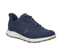 Slip-On Sneaker JOSEF SEIBEL "Clint 03", Herren, Gr. 43, ocean, Nubukleder, Schuhe, Slipper, Komfortschuh mit elastischen Schnürsenkeln, G-Weite (58780218-43) ocean