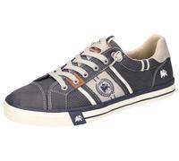 Slip-On Sneaker LERROS, Herren, Gr. 40, dunkelblau, Lederimitat, kontrastfarbene Details, Schuhe, Freizeitsneaker, Halbschuh, Schlupfschuh mit Ziernaht (95589115-40) dunkelblau