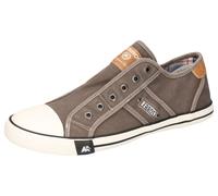 Slip-On Sneaker LERROS, Herren, Gr. 42, braun (grau), Textil, kontrastfarbene Details, Schuhe, Schlupfschuh, Halbschuh, Sneaker im lässigen Look (50139405-42) grau