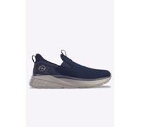 Slip-On Sneaker LOTTO, Damen, Gr. 36, blau (navy, grau), Textil, Schuhe, Slipper, Sommerschuhe (88207763-36) navy, grau