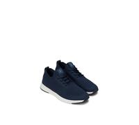Sneaker MARC O'POLO "aus recyceltem Polyester", Herren, Gr. 41, navy, Obermaterial: 100% Polyester, unifarben, Schuhe Sneaker (28319345-41) navy