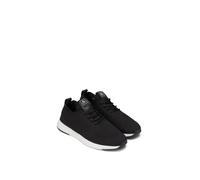 Slip-On Sneaker MARC O'POLO "Jasper", Herren, Gr. 42, schwarz, Textil, unifarben, Schuhe, Slipper, Freizeitsneaker, Halbschuh mit Anziehlasche (24991865-42) schwarz