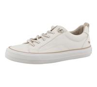 Slip-On Sneaker MUSTANG SHOES "Ulla", Damen, Gr. 38, creme, Lederimitat, Schuhe, Freizeitschuh, Halbschuh, Slipper mit weicher Schaftrand-Polsterung (74881862-38) creme