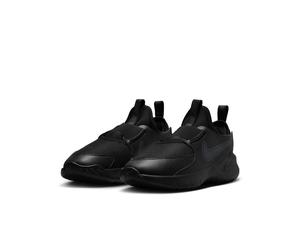 Slip-On Sneaker NIKE "Flex Runner 3", Jungen, Gr. 38, schwarz, anthrazit, schwarz, Textil, Schuhe, Für Jugendliche (22264540-38) schwarz, anthrazit, schwarz