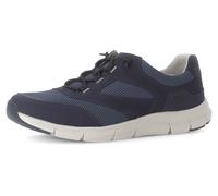 Slip-On Sneaker PIUS GABOR, Herren, Gr. 14 (49), blau (dunkelblau, jeansblau), Nubukleder, Textil, Schuhe, Slipper, Freizeitschuh, Halbschuh, Komfortschuh in G-Weite (53741663-14) dunkelblau, jeansbla