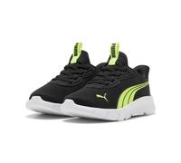 Puma FLEXFOCUS SLIPTECH PS Sneaker, Lime Squeeze Black White, 3 EU Child