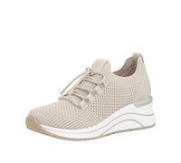 Slip-On Sneaker REMONTE, Damen, Gr. 41, beige, Lederimitat, Textil, Glitzer, Schuhe Slip-On Sneaker, Schlupfschuh, Slipper, Halbschuh mit Lite´n Soft-Ausstattung (43342256-41)