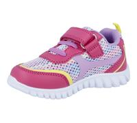 Slip-On Sneaker RICHTER "Wallaby", Mädchen, Gr. 31, pink (rot multifarben), Lederimitat, Mesh, kontrastfarbene Details, mehrfarbig, Schuhe, Klettschuh mit Gummizug, mit WMS, Größenschablone zum Downlo