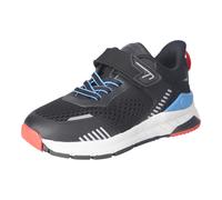 Slip-On Sneaker RICOSTA "SHIFT", Kinder, Gr. 29, schwarz, Lederimitat, Textil, kontrastfarbene Details, Schuhe, Freizeitschuh, Halbschuh mit WMS, Größenschablone zum Download (21268110-29) schwarz