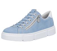 RIEKER Damen Sneaker hellblau, Größe 37, 7637097 Hellblau 37