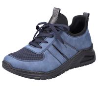 Rieker Schnürhalbschuh Casual für Damen, blau, Gr. 41 EU