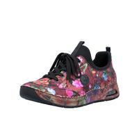 Slip-On Sneaker RIEKER, Damen, Gr. 42, bunt (multi), Lederimitat, Schuhe, Halbschuh, Freizeitschuh mit Rieker Air-Ausstattung (32727631-42) multi