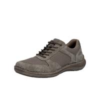 Slip-On Sneaker RIEKER, Herren, Gr. 42, taupe, Lederimitat, Mesh, Schuhe, Freizeitsneaker, Halbschuh, Schlupfschuh mit Gummizug (58380944-42) taupe