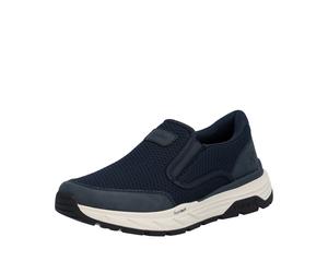 Slip-On Sneaker RIEKER, Herren, Gr. 44, nachtblau, Lederimitat, Textil, unifarben, Schuhe, Slipper, Schlupfschuh, Halbschuh, Freizeitsneaker mit Gummizüge (25843745-44) nachtblau
