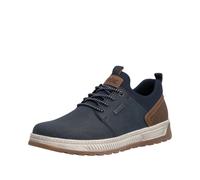 Slip-On Sneaker RIEKER, Herren, Gr. 46, blau, Lederimitat, Schuhe, Freizeitschuh, Halbschuh, Slipper mit TEX-Membrane (58795038-46) blau