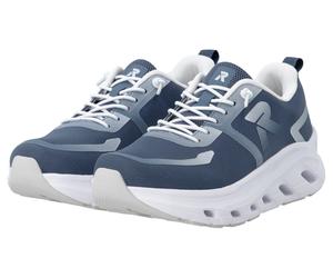 Slip-On Sneaker RIEKER SPORT, Herren, Gr. 41, dunkelblau, Textil, Schuhe, Sportschuh, Freizeitsneaker, Halbschuh zum Schlupfen (89614848-41) dunkelblau