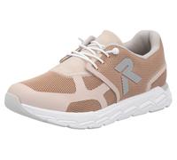 Slip-On Sneaker RIEKER SPORT "Preston", Damen, Gr. 38, rosa (rosé), Nubuklederimitat, Textil, Schuhe, Freizeitschuh, Halbschuh, Schlupfschuh mit Gummizug (96509854-38) rosé