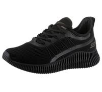 Slip-On Sneaker SKECHERS "BOBS GEO-", Damen, Gr. 40, schwarz (schwarz, uni), Textil, Schuhe, Freizeitschuh in veganer Verarbeitung, Topseller (67736667-40) schwarz, uni