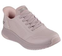 Slip-On Sneaker SKECHERS "BOBS SQUAD 4", Damen, Gr. 40, rosa, Lederimitat, Schuhe, Slipper, Freizeitschuh mit Slip-ins zum Schlupfen (69974406-40) rosa