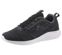 Slip-On Sneaker SKECHERS "BOUNDER", Herren, Gr. 46, grau (anthrazit), Synthetik, Textil, Schuhe, Slipper, Sommerschuh, Freizeitschuh mit leichter Laufsohle (77399501-46) anthrazit