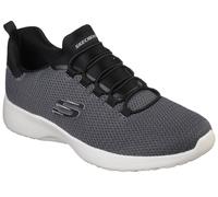 Slip-On Sneaker SKECHERS "DYNAMIGHT", Herren, Gr. 41, schwarz, Synthetik, Textil, Schuhe Slip-On Sneaker, Slipper, Freizeitschuh, Trainingschuh mit Memory Foam-Innensohle, Topseller (58289858-41)