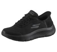 Skechers Damen-Sneaker Go Walk FlexSneaker - schwarzer Textilrand - Gr. 37