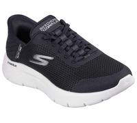 Slip-On Sneaker SKECHERS "GO WALK FLEX-GRAND ENTRY", Damen, Gr. 37, schwarz-weiß (schwarz, weiß), Textil, Schuhe, Slipper mit Slip-ins zum Schlupfen (94900364-37) schwarz, weiß