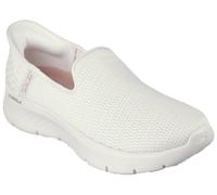 Slip-On Sneaker SKECHERS "GO WALK FLEX RELISH" Gr. 37, weiß (offwhite) Damen Schuhe Sneaker mit Slip Ins-Funktion zum leichten Einschlupf (65480326-37)