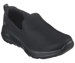 Slip-On Sneaker SKECHERS "GO WALK JOY-AURORA", Damen, Gr. 35, schwarz (schwarz, uni), Textil, Schuhe Slip-On Sneaker, Freizeitschuh, Schlupfschuh, Trainingsschuh in veganer Verarbeitung, Topseller (68