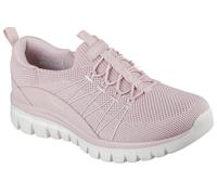 Slip-On Sneaker SKECHERS "GRACEFUL-PICTURE PERFECT", Damen, Gr. 41, rosa, Lederimitat, Textil, Schuhe, Freizeitschuh, Slipper in veganer Verarbeitung (39318420-41) rosa