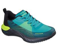 Slip-On Sneaker SKECHERS "SNOOP ACE-CYBER WALKER", Herren, Gr. 43, schwarz, grün, Lederimitat, Textil, kontrastfarbene Details, Schuhe Slip-On Sneaker, Schnürschuh, Sportschuh, Snoop Sneaker zum Schlu