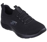 Slip-On Sneaker SKECHERS "SUMMITS", Damen, Gr. 40, schwarz (schwarz, uni), Textil, unifarben, Schuhe, Freizeitschuh, Halbschuh, Slipper mit flexibler Traktionslaufsohle (10828427-40) schwarz, uni