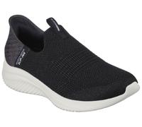 Slip-On Sneaker SKECHERS "ULTRA FLEX 3.0 - SMOOTH STEP", Damen, Gr. 36, schwarz, Textil, Schuhe Slip-On Sneaker, Schlupfschuh, Slipper, Freizeitschuh in veganer Verarbeitung, Topseller (33646407-36)