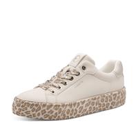 Slip-On Sneaker TAMARIS, Damen, Gr. 38, leo kombiniert, Lederimitat, kontrastfarbene Details, Schuhe, Freizeitschuh, Halbschuh, Slipper in veganer Verarbeitung (84533941-38) leo kombiniert