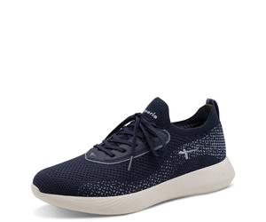 Slip-On Sneaker TAMARIS, Damen, Gr. 41, navy, Lederimitat, Textil, unifarben, Schuhe, Freizeitschuh, Slipper, Halbschuh in veganer Verarbeitung (10951808-41) navy