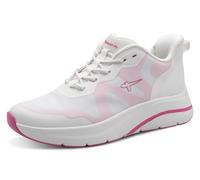 Slip-On Sneaker TAMARIS, Damen, Gr. 42, weiß kombiniert, Lederimitat, Textil, Schuhe, Plateau, Freizeitschuh, Halbschuh, Slipper mit Kontrastbesatz (65919501-42) weiß kombiniert