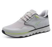 Slip-On Sneaker TAMARIS, Herren, Gr. 41, hellgrau kombiniert, Lederimitat, Textil, kontrastfarbene Details, unifarben, Schuhe, Freizeitschuh, Halbschuh mit Ortholite-Ausstattung, für Herren (32747358-