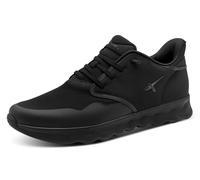 Slip-On Sneaker TAMARIS, Herren, Gr. 46, schwarz, Lederimitat, Textil, unifarben, Schuhe, Freizeitschuh, Halbschuh mit Ortholite-Ausstattung, für Herren (62606111-46) schwarz