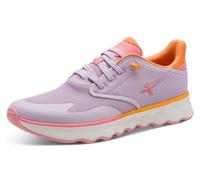 Slip-On Sneaker TAMARIS "Nowana", Damen, Gr. 42, lila kombiniert, Lederimitat, Synthetik, Textil, kontrastfarbene Details, Schuhe, Freizeitschuh, Halbschuh, Slipper mit Ortholite-Ausstattung (43676741