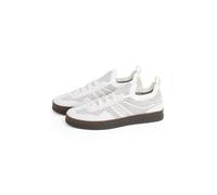 Slip-On Sneaker TOMMY JEANS "THE GREENWICH KNITTED", Herren, Gr. 43, beige (ecru), Textil, Schuhe, Freizeitschuh, Halbschuh, Schlupfschuh mit praktischer Anziehlasche (73051235-43) ecru