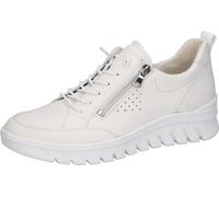 Slip-On Sneaker WALDLÄUFER "H-BIGGI", Damen, Gr. 3,5 (36), weiß, Nappaleder, unifarben, Schuhe Slip-On Sneaker, Freizeitschuh, Halbschuh, Slipper in Komfortweite H (= sehr weit) (24651012-3,5)