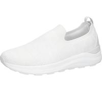 Slip-On Sneaker WALDLÄUFER "H-CHARLIE", Damen, Gr. 4 (37), hellgrau, Textil, meliert, Schuhe, Schlupfschuh, Slipper in veganer Verarbeitung, H-Weite (66784813-4) hellgrau
