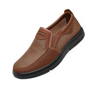slip on sneakers damen Sneaker Herren Rutschfest Freizeitschuhe Wanderschuhe Sommerschuhe Herren Leichte Slip In Schlupfschuhe Laufschuhe Atmungsaktive Sportschuhe schuhe für langes stehen Khaki 39