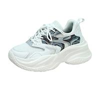 slip on sneakers damen Sneaker Leicht Orthopädische Schuhe Elegant Rutschfeste Walkingschuhe Leicht Breite Füße Laufschuhe Hallux Valgus Freizeitschuhe Sneaker orthofeet schuhe damen Weiß 39